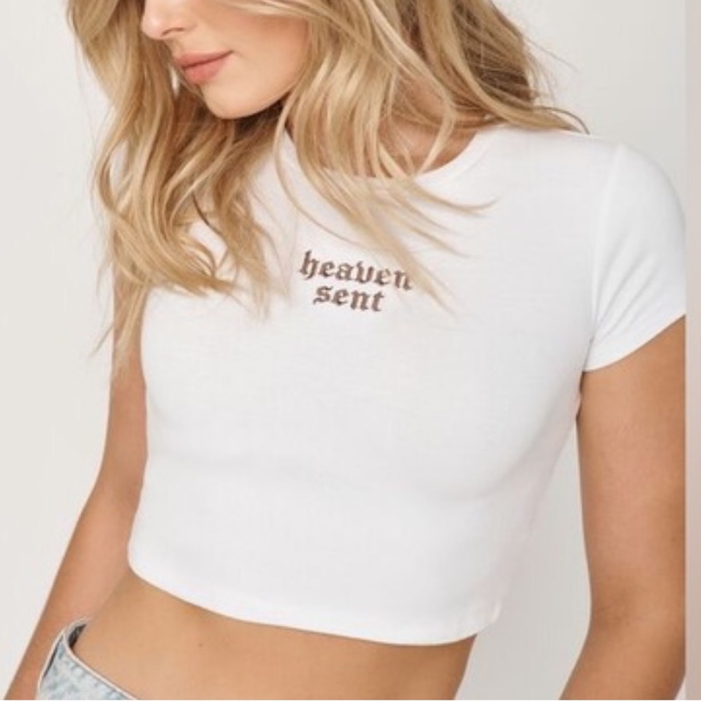 Garage Heaven Sent Baby Tee